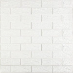 Панель стінова 3D 700х770х2мм Білий SW-00001914