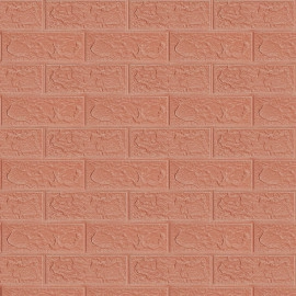 Панель стінова в рулоні 3D 700мм*19,6м*3мм Пудра (D) SW-00001919