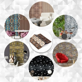 Самоклеюча алюмінієва плитка 300х300х3мм Бронза SW-00001927