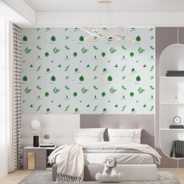 Самоклеючі шпалери 2800х500х1,5мм Листочки (D) SW-00001945