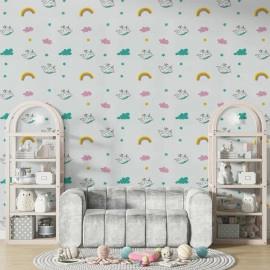 Самоклеючі шпалери 2800х500х1,5мм Єдиноріжки (D) SW-00001946