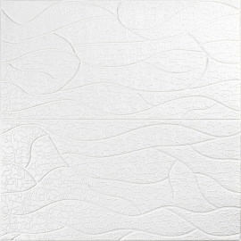 Панель 3D WHITE 700*700*6mm (D) SW-00001948