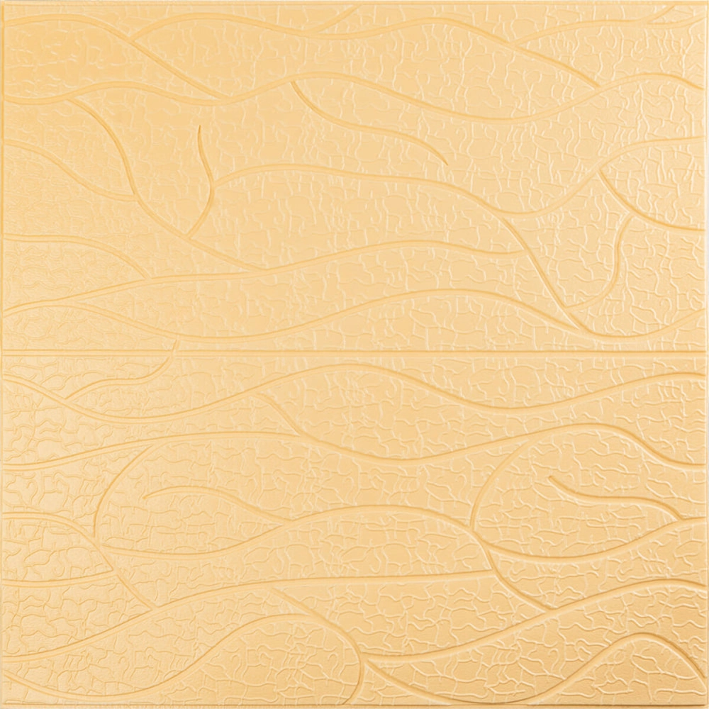 Панель 3D 700х700х6мм Бежевий SW-00001949