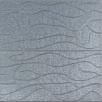 Панель 3D 700х700х6мм Срібло SW-00001951