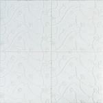 Панель 3D WHITE 700*700*6mm (D) SW-00001958