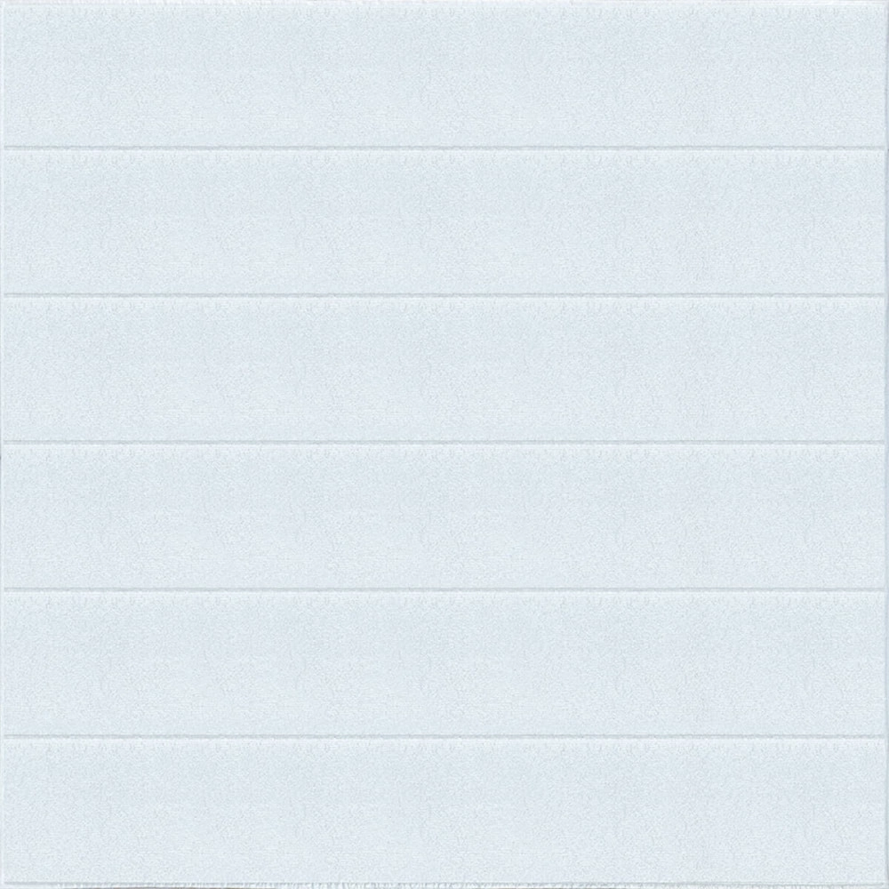 Панель стінова 3D 700х700х4мм Біла вагонка SW-00001964