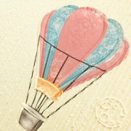 Панель стінова 3D 700х700х4мм Повітряні кулі фактурна текстура SW-00001972