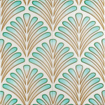 Панель стінова 3D 680х680х4мм Коричнево-зелений візерунок SW-00001988