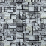 Панель стінова 700х770х3мм Графітовий кубік SW-00001996