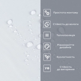 Самоклеюча вініловая плитка в рулоні 600х3000х2мм Біле полотно Мат SW-00002032