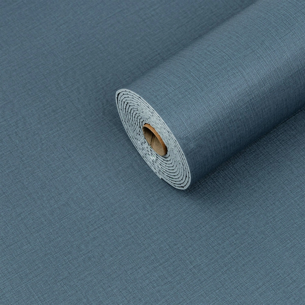 Самоклеюча вініловая плитка в рулоні 600х3000х2мм Сіро-синє полотно Мат SW-00002035