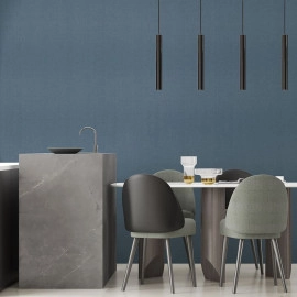 Самоклеюча вініловая плитка в рулоні 600х3000х2мм Сіро-синє полотно Мат SW-00002035