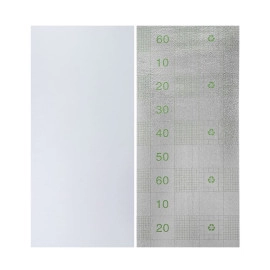 Самоклеюча вініловая плитка в рулоні 600х3000х2мм Білий льон Мат SW-00002041