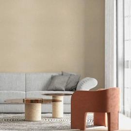 Самоклеюча вініловая плитка в рулоні 600х3000х2мм Бежевий льон Мат SW-00002042