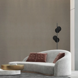 Самоклеюча вініловая плитка в рулоні 600х3000х2мм Світло-коричневий льон Мат SW-00002044