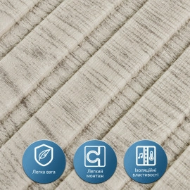 Панель-рейка в рулоні 2900х350х6мм Світле дерево SW-00002066