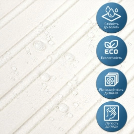 Панель-рейка в рулоні 2900х350х6мм Білий SW-00002068