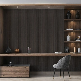 Панель-рейка в рулоні 2900х350х6мм Чорний SW-00002070