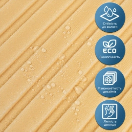 Панель-рейка в рулоні 2900х350х6мм Жовто-пісочний SW-00002071