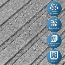 Панель-рейка в рулоні 2900х350х6мм Срібло SW-00002072