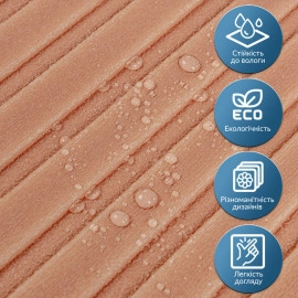 Панель-рейка в рулоні 2900х350х6мм Пудра SW-00002074