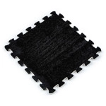 Підлога-пазл плюшевий 30х30х1см Чорний (D) SW-00002078