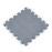 Підлога-пазл плюшевий 30х30х1см Світло-сірий (D) SW-00002080