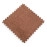 Підлога-пазл плюшевий 60х60х1см Коричневий (D) SW-00002083