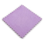Підлога-пазл плюшевий ФІОЛЕТОВИЙ 60*60*1cm (D) SW-00002087
