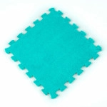 Підлога-пазл плюшевий 30х30х1см М'ятний SW-00002088