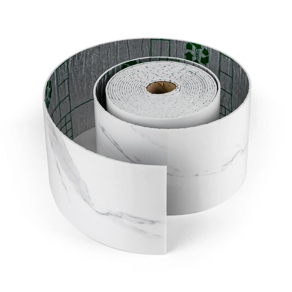 Плінтус вініловий самоклеючий 5000х100х2мм Глянцсовий (D) SW-00002117