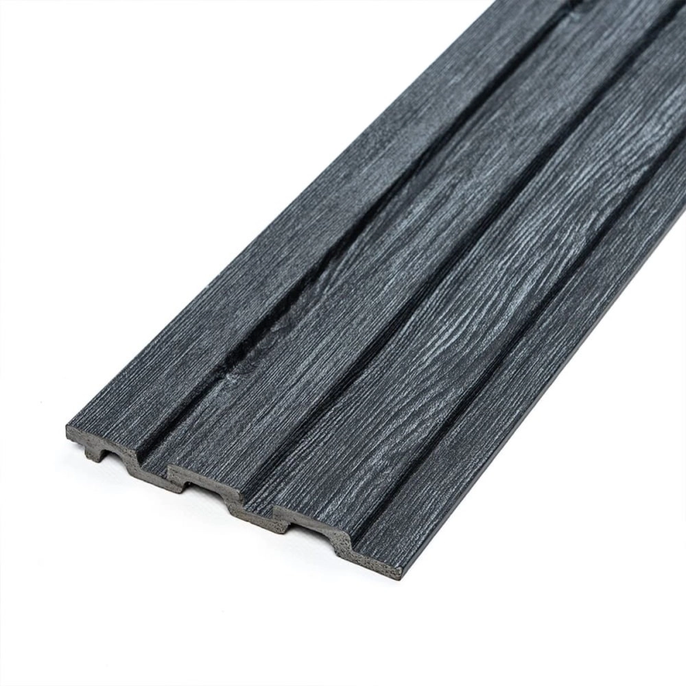 Рейка декоративна PS 2900х120х12мм Темний графіт SW-00002128