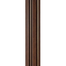 Рейка декоративна PS 2900х120х12мм Темний горіх із золотом SW-00002131-