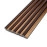 Рейка декоративна PS 2900х120х12мм Під коричневу шкіру з бронзою SW-00002135