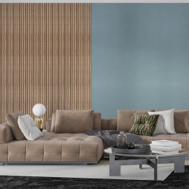 Рейка декоративна PS 2900х120х12мм Дуб SW-00002136