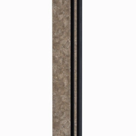 Рейка декоративна PS 2900х120х12мм Сіро-коричневий із золотими вкрапленнями SW-00002138