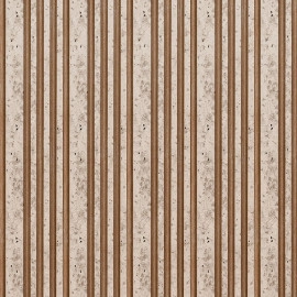 Рейка декоративна PS 2900х120х11мм Світлий мармур із золотими вкрапленнями 2900х120х11мм SW-00002141-