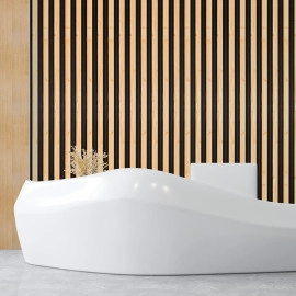 Рейка декоративна PS 2900х120х20мм Сосна з графітом SW-00002146