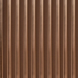 Рейка декоративная PS 2900х120х20мм Под коричневую кожу с бронзой SW-00002147-