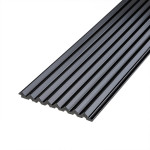 Рейка декоративна PS 2900х120х11мм Чорна SW-00002148