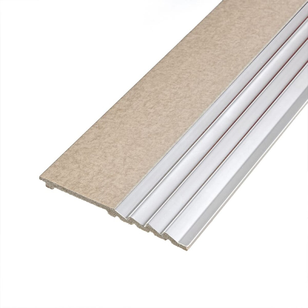 Рейка декоративна PS 2900х160х11мм Бежева зі сріблом SW-00002150-