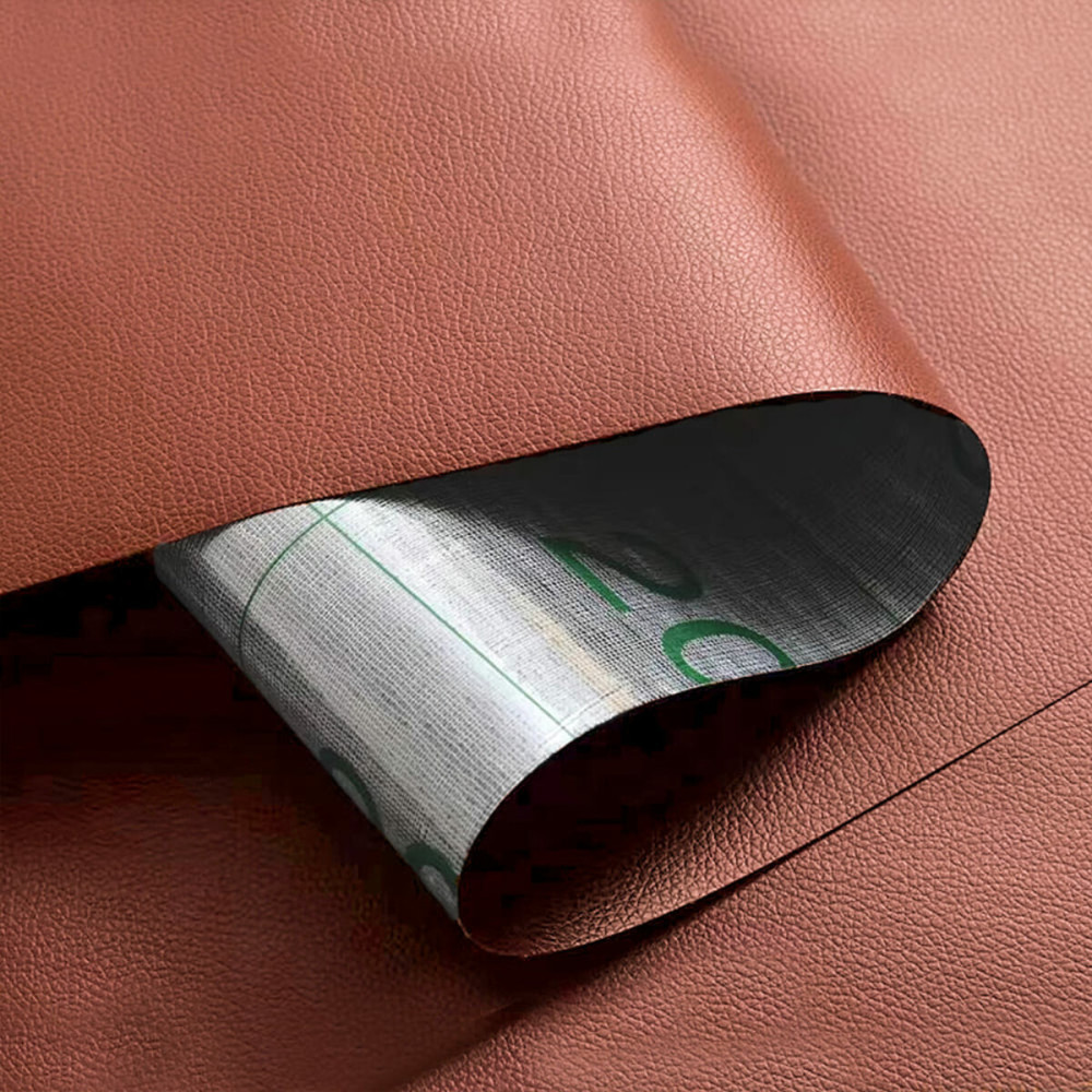 Самоклеюча екошкіра у рулоні 1.37х1м х 0.5мм Теракотовий SW-00002172