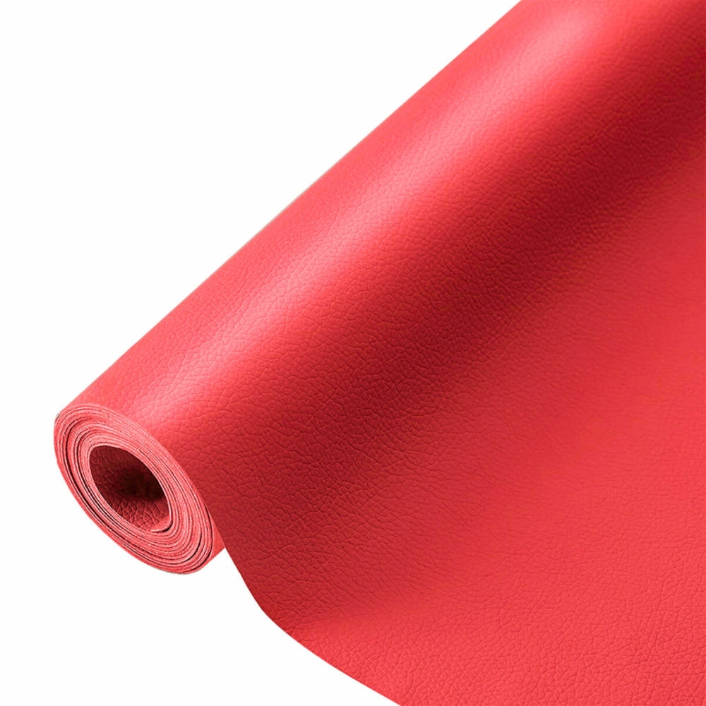 Самоклеюча екошкіра у рулоні 1.37х3м х 0.5мм Червоний SW-00002185