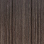 Покриття вінілове самоклеюче 3D рейки 600х600х2,8мм Димчастий каштан SW-00002195