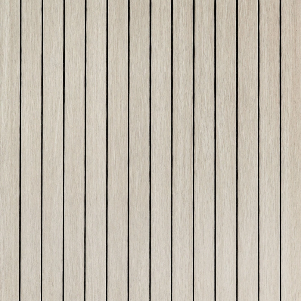 Покриття вінілове самоклеюче 3D рейки 600х600х2,8мм Дуб перлинний пісок SW-00002200