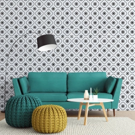 СВП-215 Самоклеюча винилова плитка 600х600х1.5мм Глянсова (D) SW-00002263