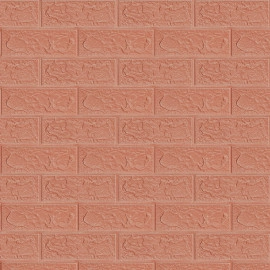 Панель стінова в рулоні 3D 700мм*3,08м*3мм Пудра (D) SW-00002266