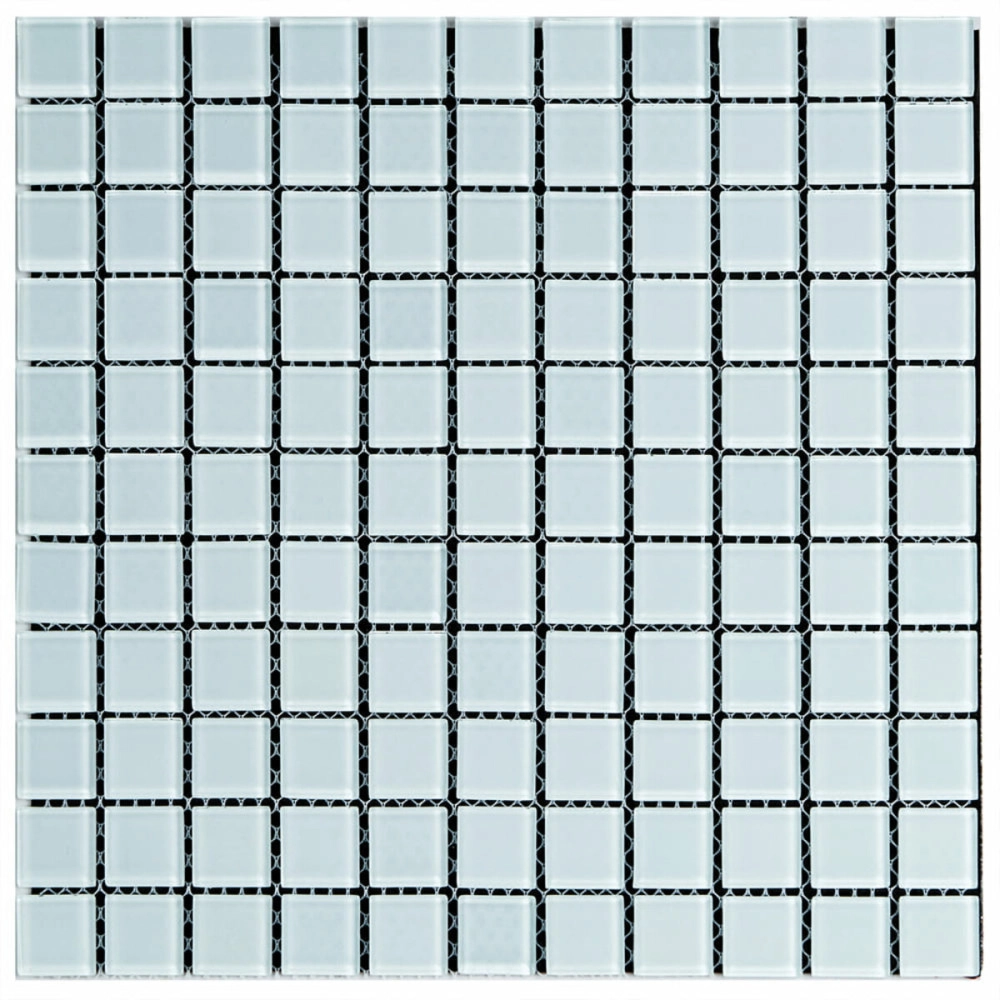 Мозаїка з декоративного скла 298х298х4,5мм Біла SW-00002364