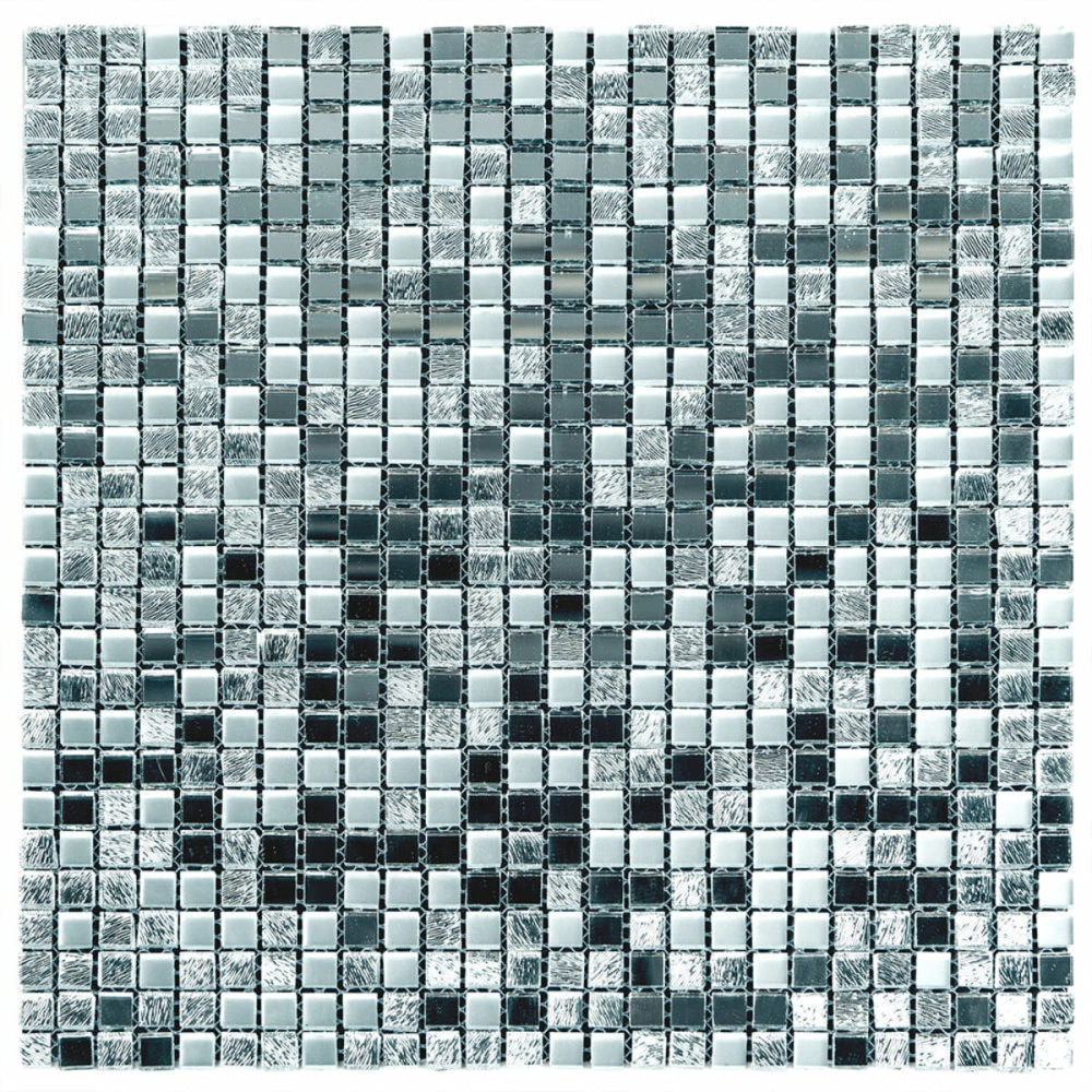 Мозаїка дзеркальна 298х298х4,5мм Срібло SW-00002371