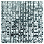 Мозаїка дзеркальна 298х298х4,5мм Срібло SW-00002371